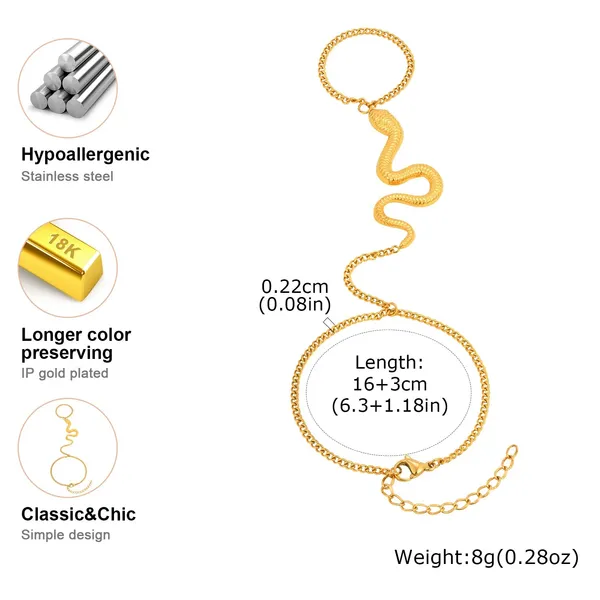 Gold_Snake_Hand_Chain_For_Women
